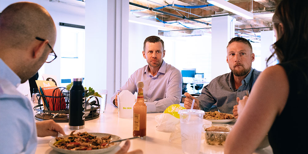 DASH2 team and office photo